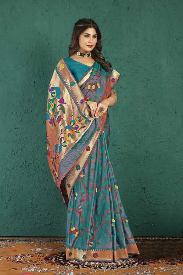 A symbol of timeless grace and cultural heritage, the saree captivates with its exquisite drape and intricate craftsmanship.