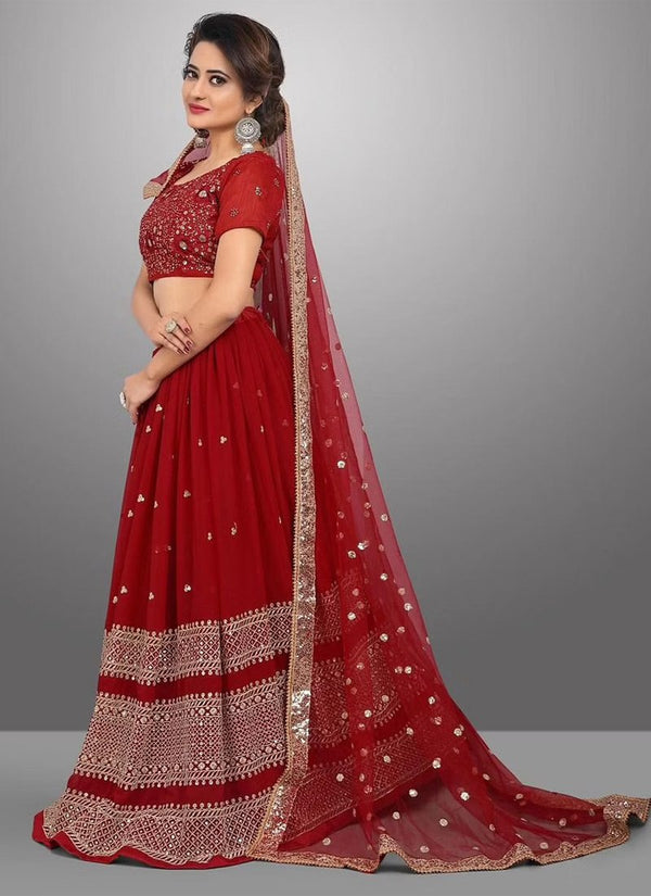 New collection of Festive wear chaniya choli lahengas, Embroidered chaniya choli lahengas