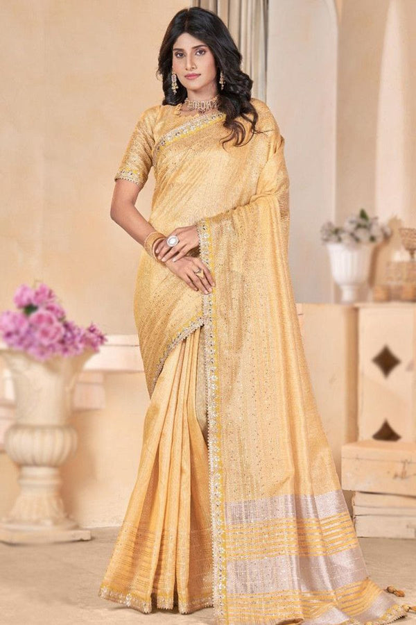 A saree is a timeless symbol of Indian culture, draped elegantly to enhance feminine grace.