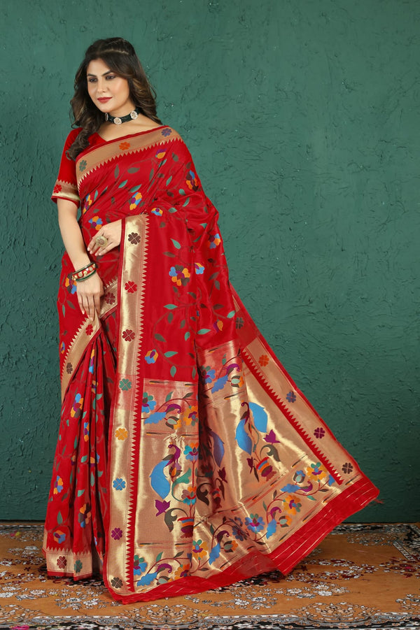 A symbol of timeless grace and cultural heritage, the saree captivates with its exquisite drape and intricate craftsmanship.